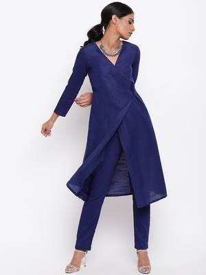 Blue Angrakha-Pant 5
