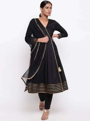 Black Lace Angrakha Set 1
