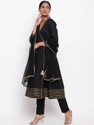 Black Lace Angrakha Set 2
