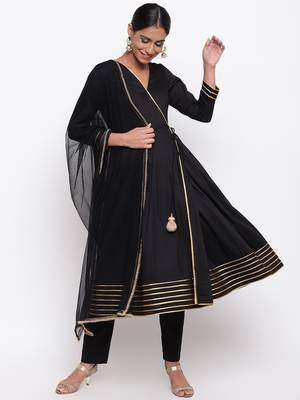Black Lace Angrakha Set 5