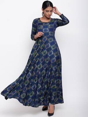 Blue Elephant Dress 5