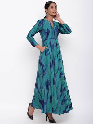 Blue Flower Dress 3