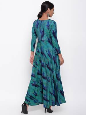 Blue Flower Dress 4