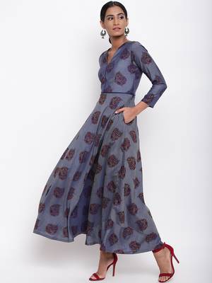 Blue Booti Dress 1