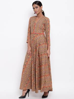 Mud Orange Dress 2