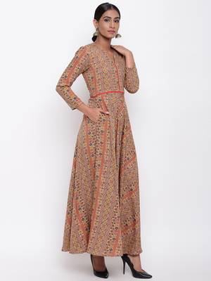 Mud Orange Dress 3