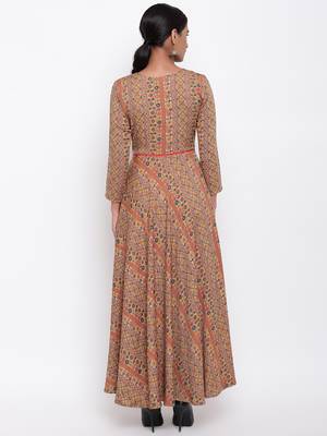 Mud Orange Dress 4