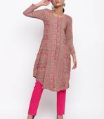 Mud Pink Kurta-Pant