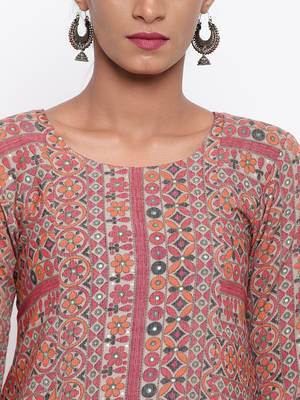 Mud Pink Kurta-Pant 5