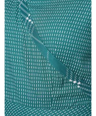 green Angrakha Style Kurta With Flary Palazzo 6