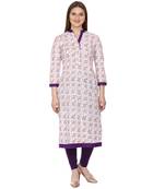 multicolor printed Cotton kurti