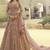 Blush Pink Golden Slit Anarkali Lehenga Suit