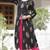 Black Rayon Kurti 12 Kali With Pant
