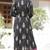 Black Rayon Kurti 12 Kali With Pant