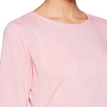 Pink plain rayon ethnic-kurtis 4