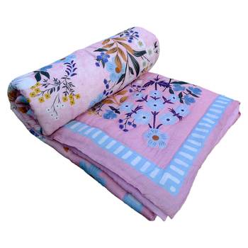Reme Cotton Printed Comfortable Cosy Jaipuri Rajai 2