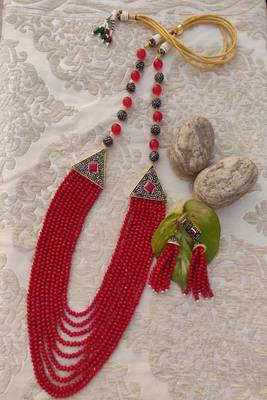 Red ruby  necklaces 2