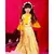 Yellow 3/4 sleeves crop top with pleated long skirt