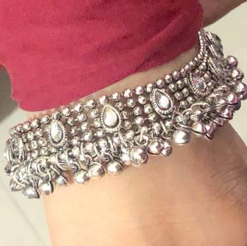 Silver anklets 1