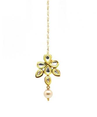 Gold Plated Maang Tikka For Women And Girls 2