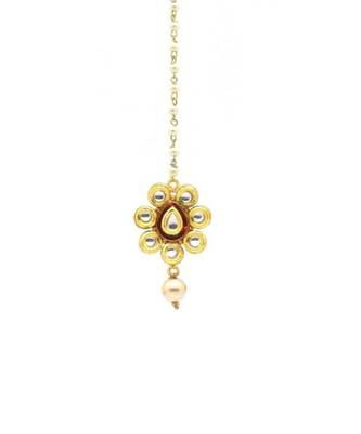 Gold Plated Maang Tikka For Women And Girls 2