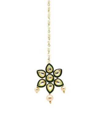 Gold Plated Maang Tikka For Women And Girls 2