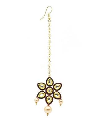 Gold Plated Maang Tikka For Women And Girls 1