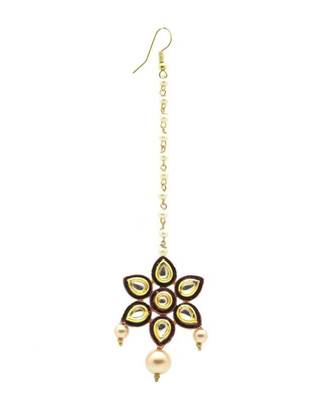 Gold Plated Maang Tikka For Women And Girls 3