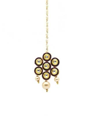Gold Plated Maang Tikka For Women And Girls 2