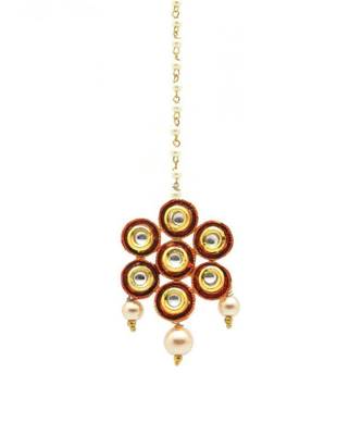 Gold Plated Maang Tikka For Women And Girls 2