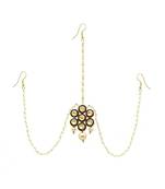 Gold Plated Maang Tikka Matha Patti For Women/Girls