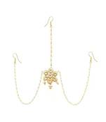 Gold Plated Maang Tikka Matha Patti For Women/Girls