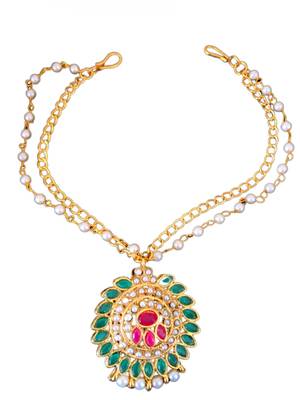 Multicolor maang-tikka 1