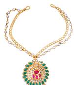 Multicolor maang-tikka