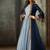 Dark Blue Glamour Koti Style Designer Suit