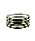 Voilet Plain Brass Bangle