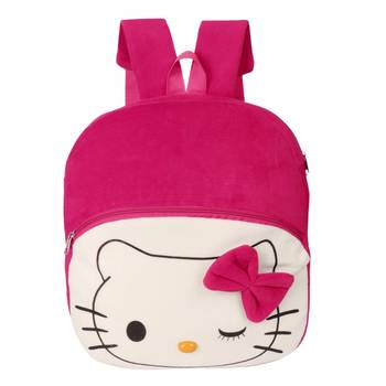 Lychee bags Kid's Velvet School Nursery Picnic Carry Travelling Bag 1