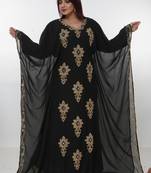 Dubai Kaftan Women Dress Long Gown Farasha Morocco Wear