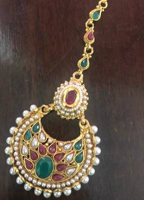 Multicolor maang-tikka 2