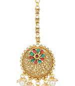 Multicolor maang-tikka