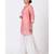 Rose Pink Foil Printed Kurti with Gathered Palazzo