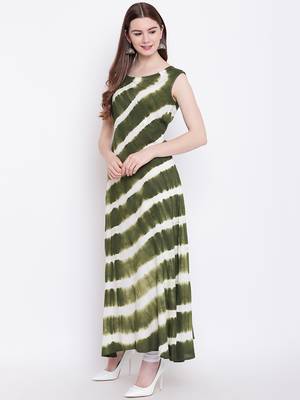 Green printed rayon ethnic-kurtis 3