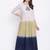 White embroidered cotton cotton-kurtis