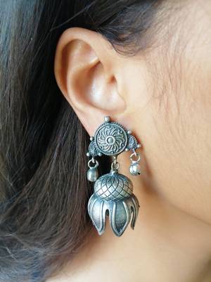 Silver earrings 1