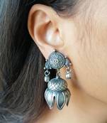 Silver earrings