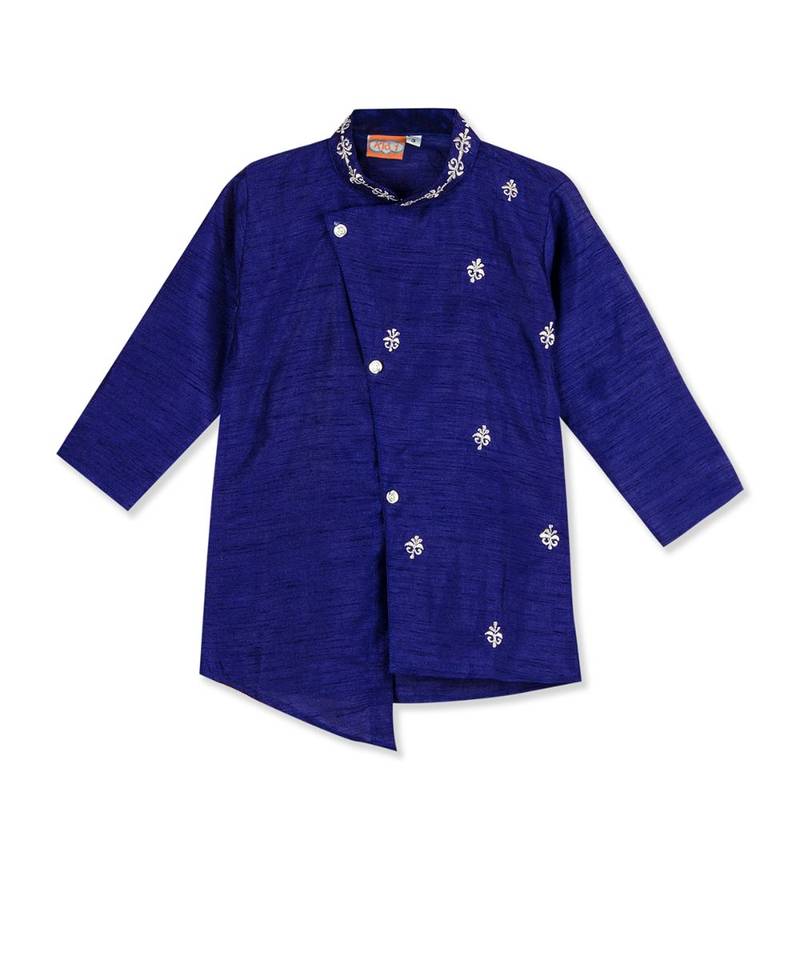 Motif Design Cross Cut Kurta Pajama