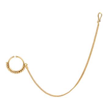 Gold nose-ring 2