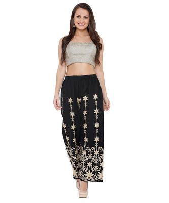 Women's Grey Silk Readymade Saree Blouse 4