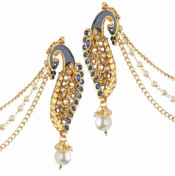 Blue danglers-drops 1