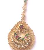 Multicolor maang-tikka